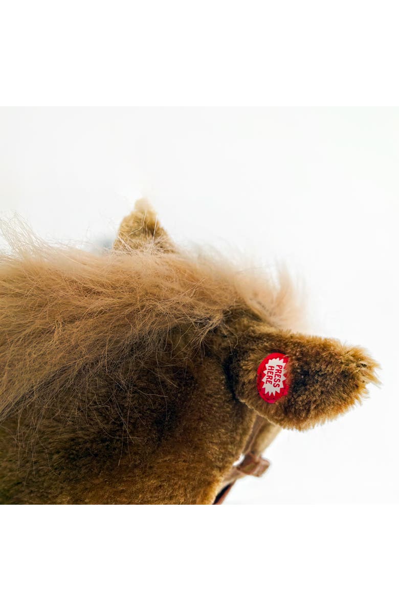 Ponyland Music Standing Horse Brown 
White, 34 Inches, Kids, Alternate, color, Multicolored