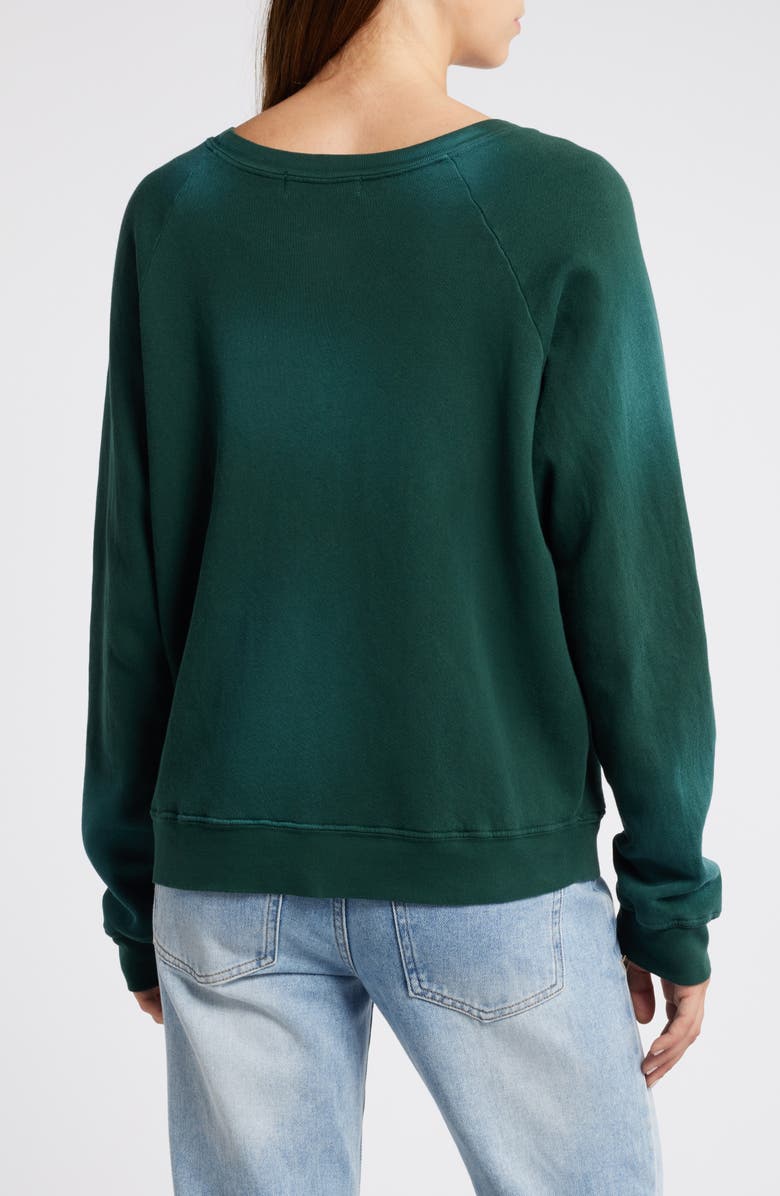 Daydreamer Oxford Crest Cotton Blend Sweatshirt, Alternate, color,