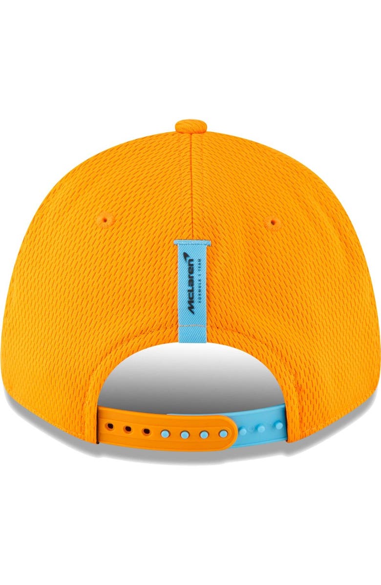 New Era Men's New Era Oscar Piastri Orange McLaren F1 Team Driver 9FORTY Adjustable Hat, Alternate, color, 