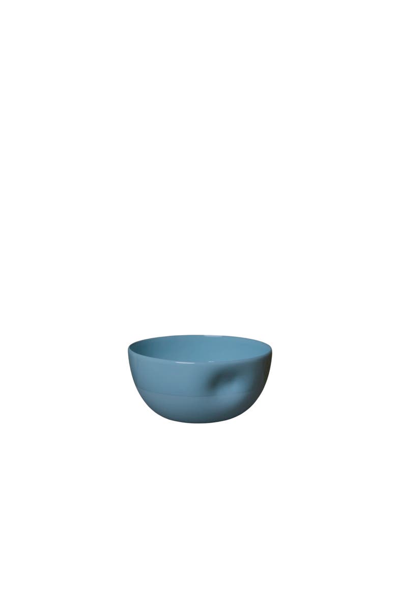 Unique Series Thumb Print Porcelain Bowl, Main, color, Denim