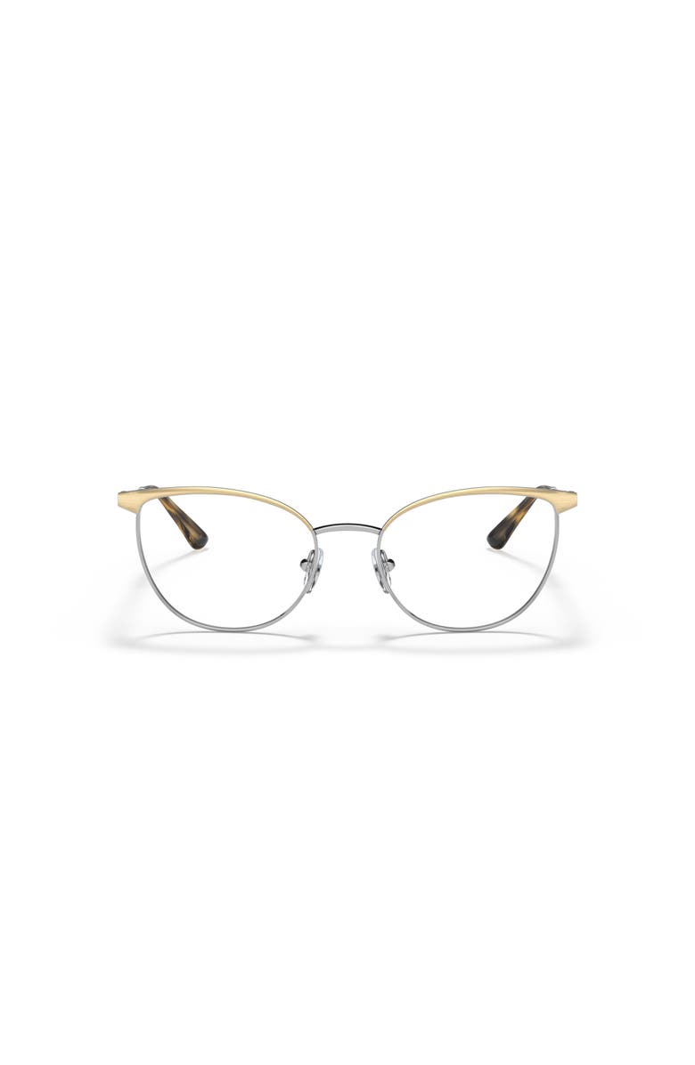 Vogue Eyewear 52mm Butterfly optical glasses, Alternate, color, Gold