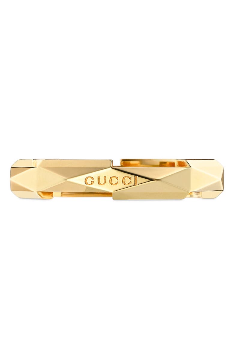 Gucci Link to Love 18K Gold Ring, Alternate, color, 