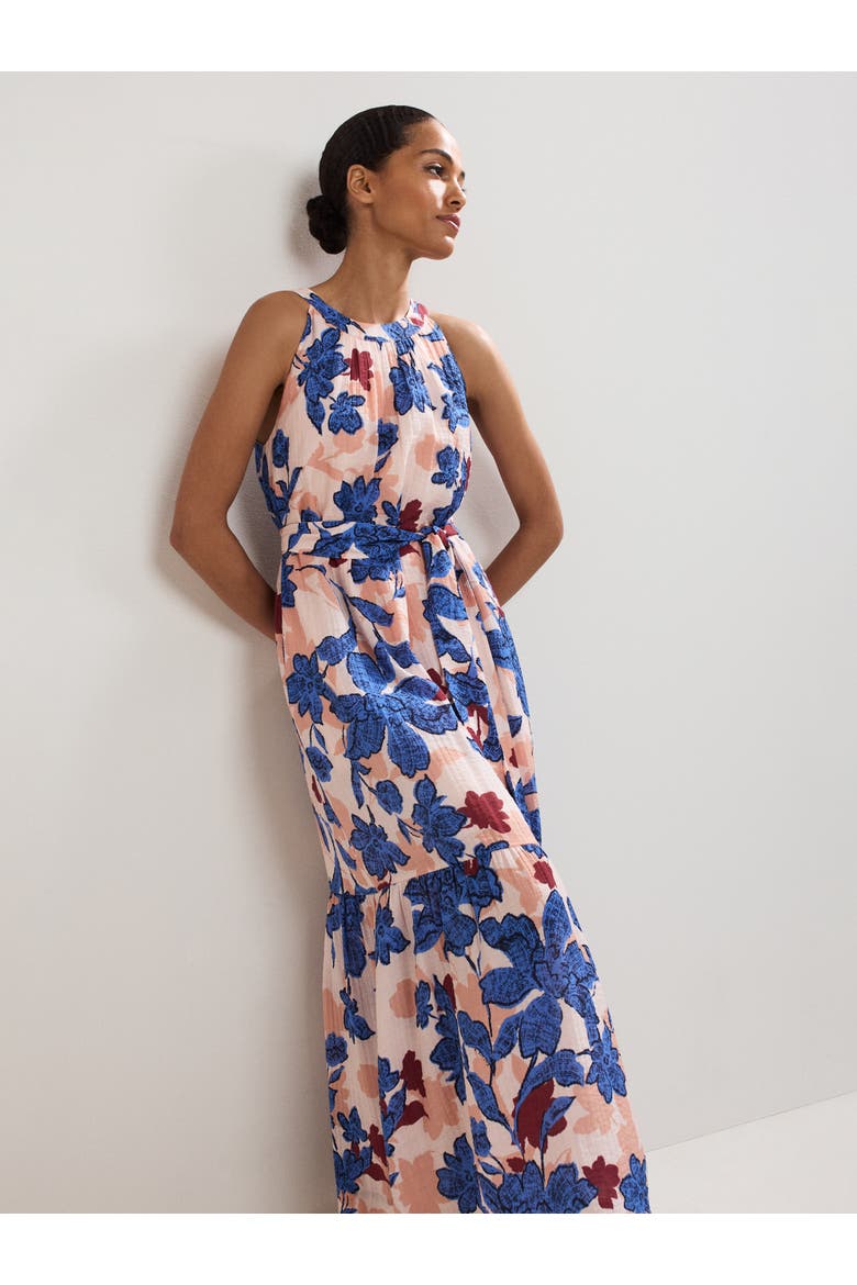 Runa Floral Maxi Dress, Alternate, color, Multi