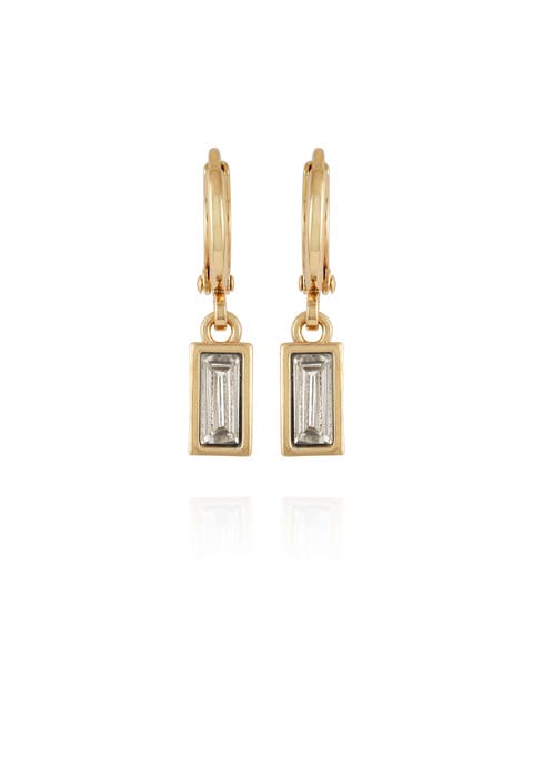 Baguette Drop Earrings