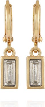 Vince Camuto Baguette Drop Earrings