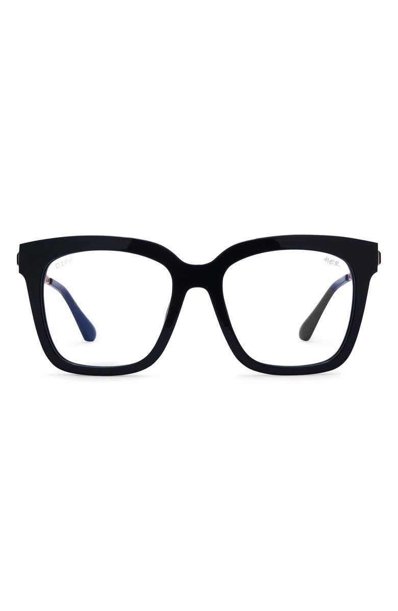 DIFF Bella 54mm Square Optical Glasses, Main, color,