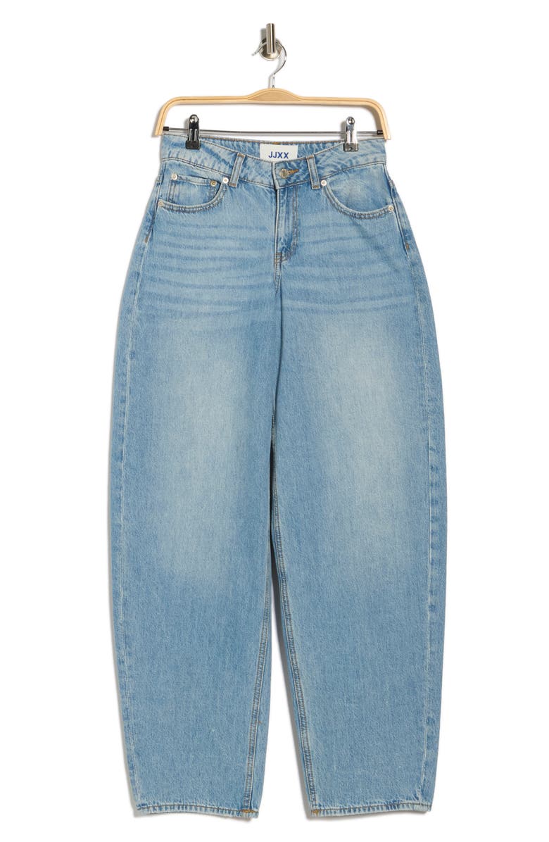 JJXX Fuji Barrel Jeans, Alternate, color, Light Blue Denim