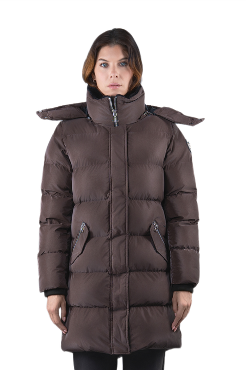 Women's Penguin Long Length Quilted Coat