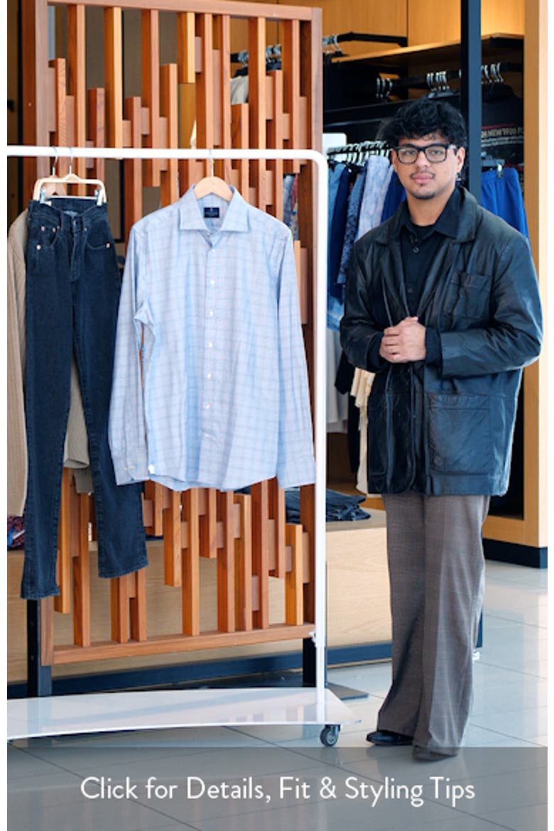 Modern Fit Check Cotton Dress Shirt video
