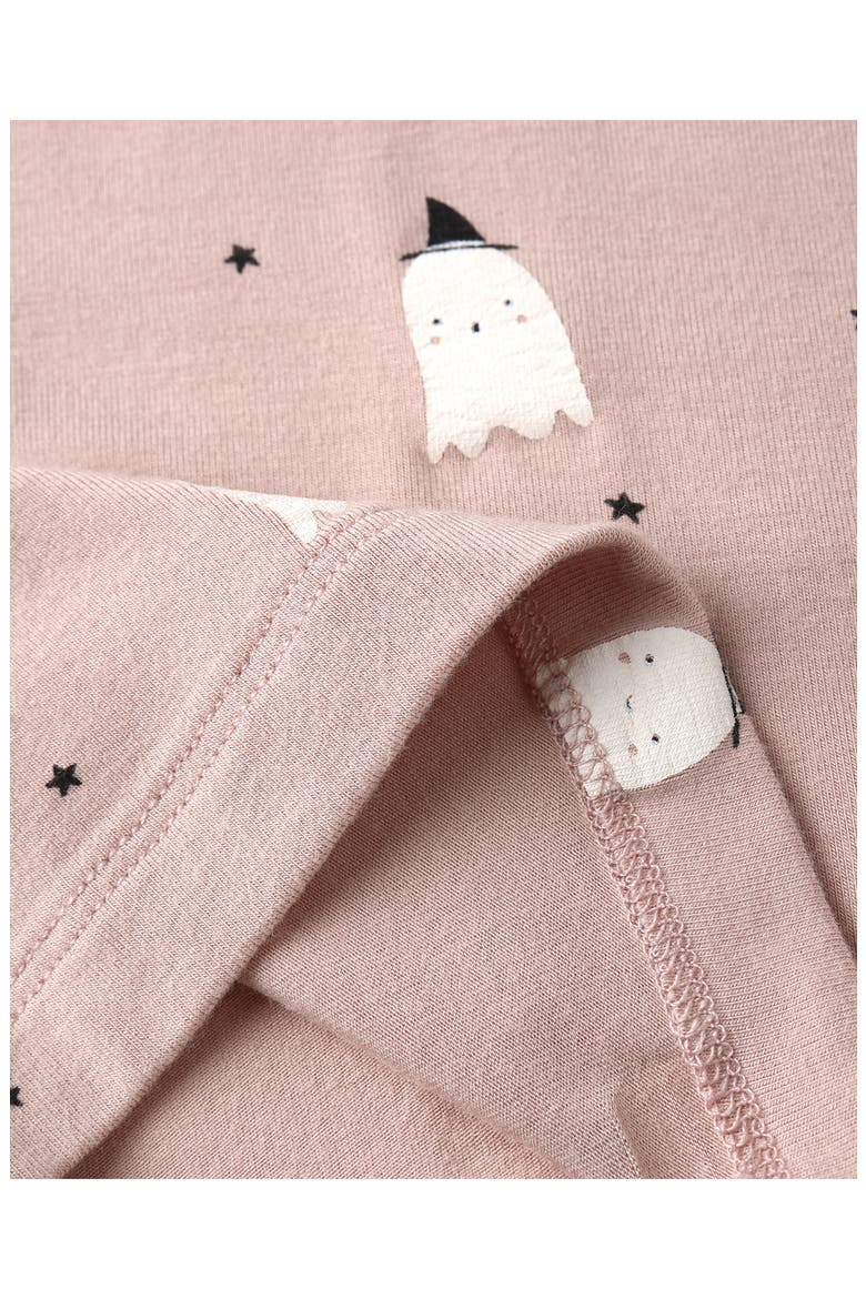 Kids' Pajama Set, Alternate, color, PINK GHOSTS