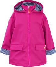 Widgeon Hooded Zip Front Raincoat