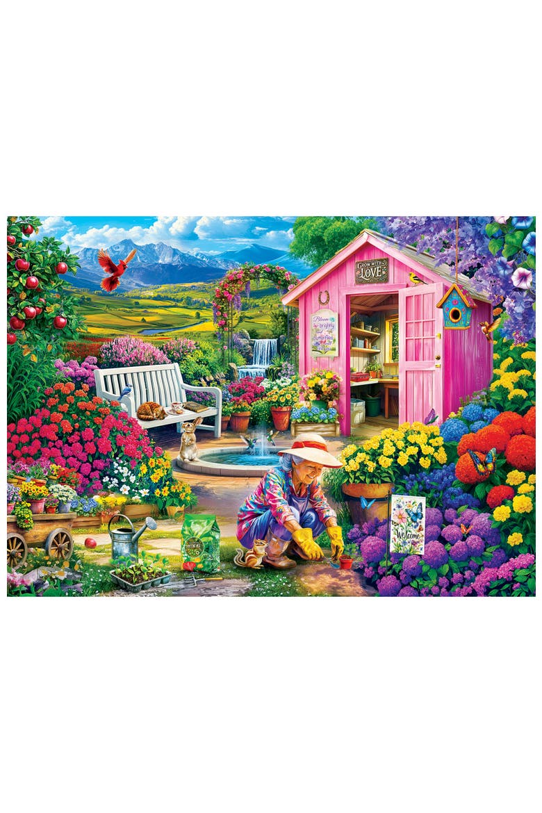 The Garden Beckons 1000pc Jigsaw Puzzle, Alternate, color, Multicolor