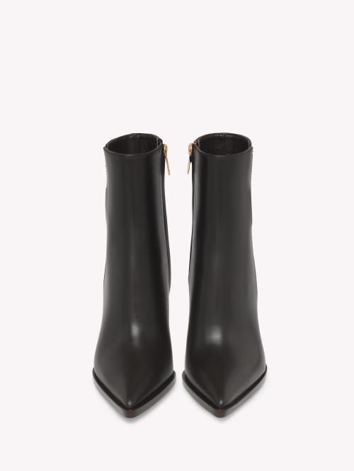 Gianvito Rossi Granada Side-detail Ankle Boots In Black