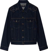 Zadig & Voltaire Bases Western Denim Jacket