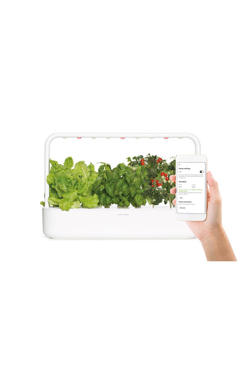 Smart Garden 9 PRO Self Watering Indoor Garden, Alternate, color, WHITE