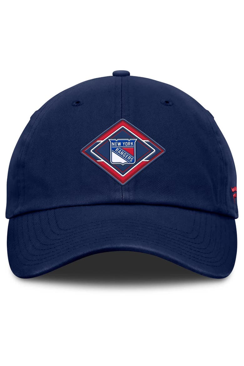 Women's Fanatics Navy New York Rangers Authentic Pro Rink Adjustable Hat, Alternate, color, Navy