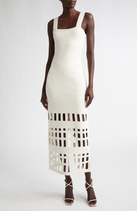 Cutout Milano Knit Gown