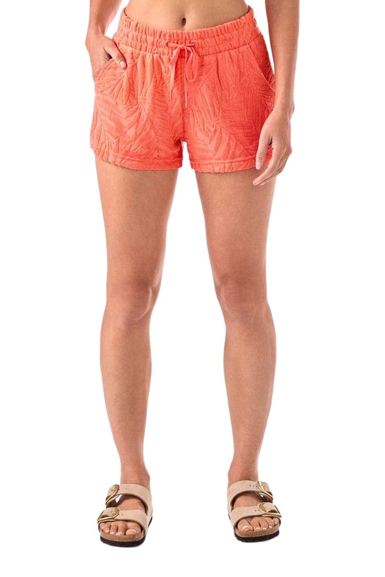 Palm Terry Short, Main, color, HOT CORAL