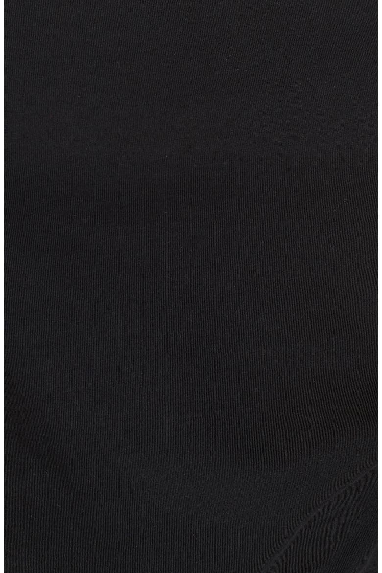 Bateau Neck Tee, Alternate, color, BLACK