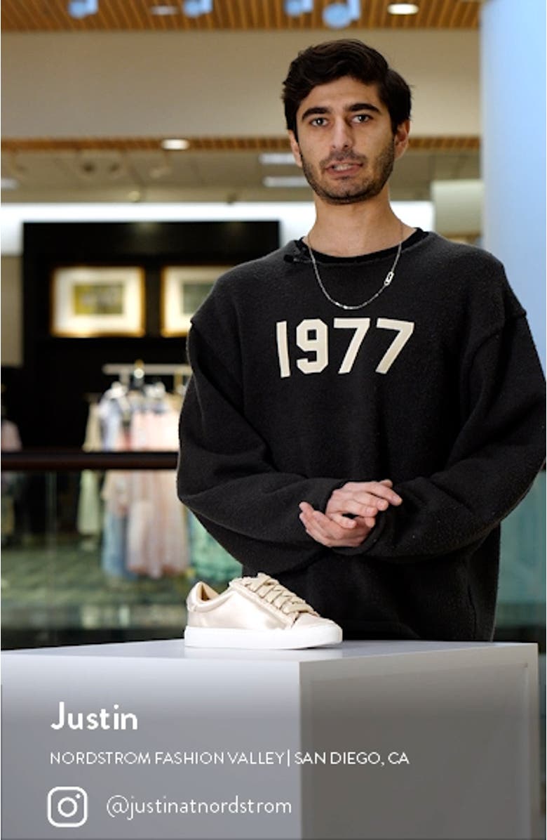 Satin Sneaker, sales video thumbnail