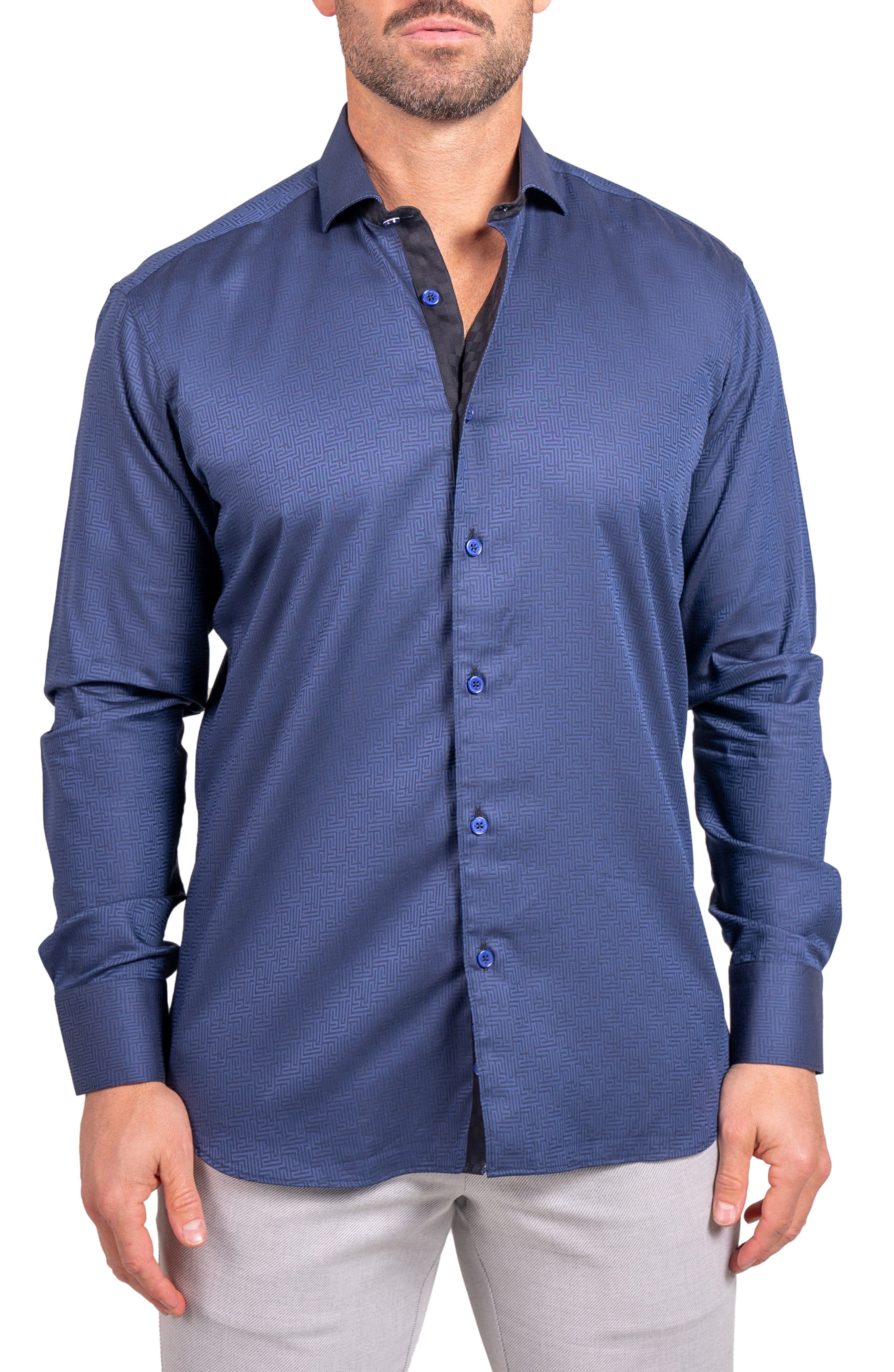 Einstein Ascension Contemporary Fit Button-Up Shirt