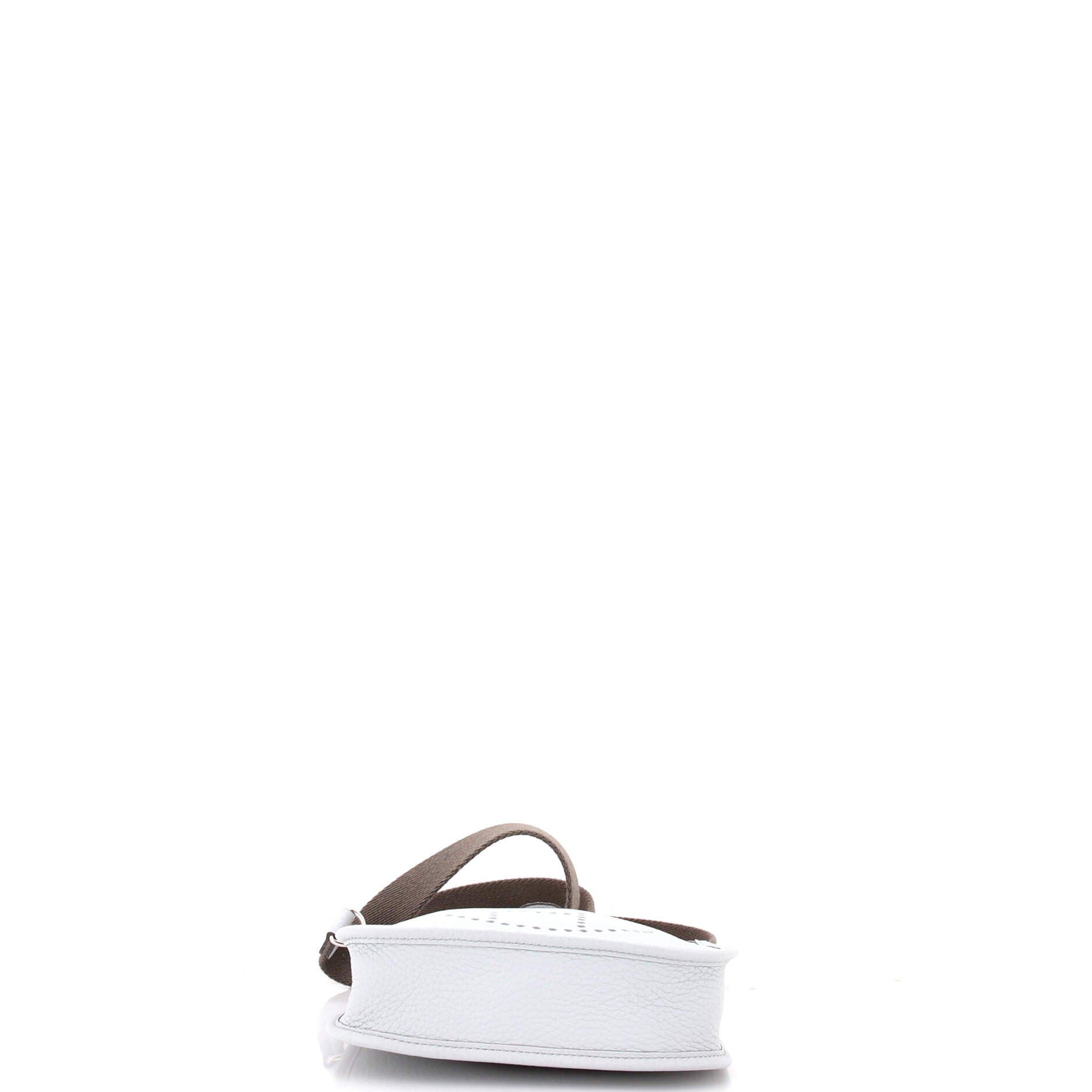 Pre-Owned Hermes Evelyne Bag Gen III Clemence TPM, Alternate, color, Bleu Pale