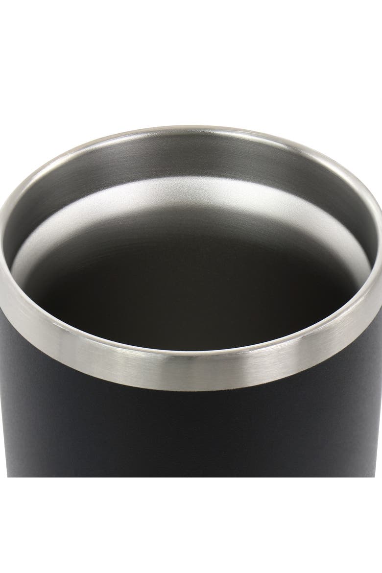 18oz  Thermal Tumbler with Acrylic Lid, Alternate, color, Matte Black