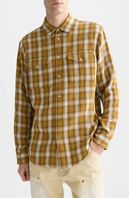 Scotch & Soda Plaid Double Cloth Shirt