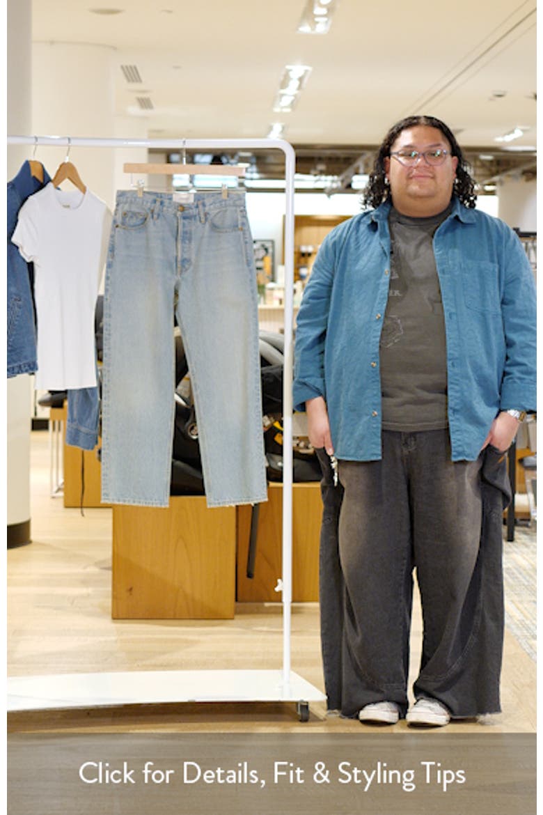 The Wayne Crop Straight Leg Jeans video