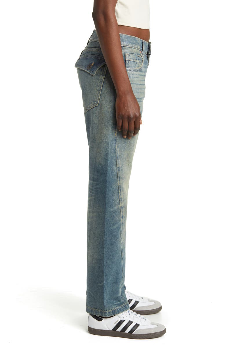BDG Urban Outfitters 90s Loose Coated Jeans, Alternate, color, 