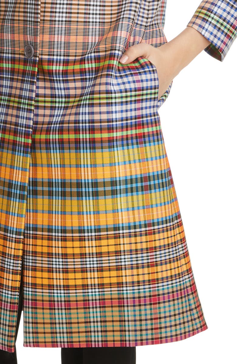 Dries Van Noten Richy Madras Plaid Jacket, Alternate, color, 