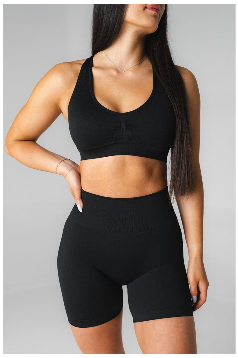 Evoke V Bra, Alternate, color, Midnight
