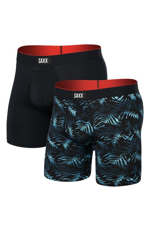 Assorted 2-Pack Multi-Sport Mesh Boxer Briefs
