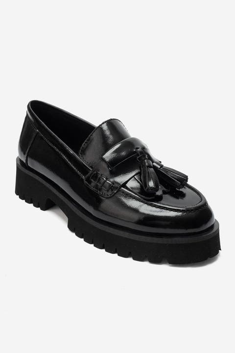 Poen Leather Tassel Loafer