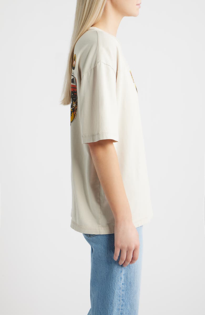 Junk Food Bronco Graphic Print Cotton T-Shirt, Alternate, color, Birch