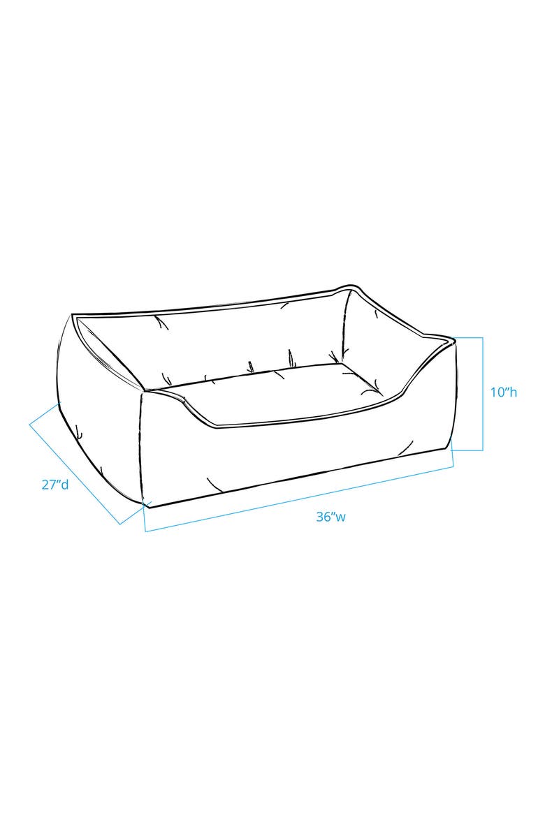 Kuddler Dog Bed, Alternate, color, LAKE