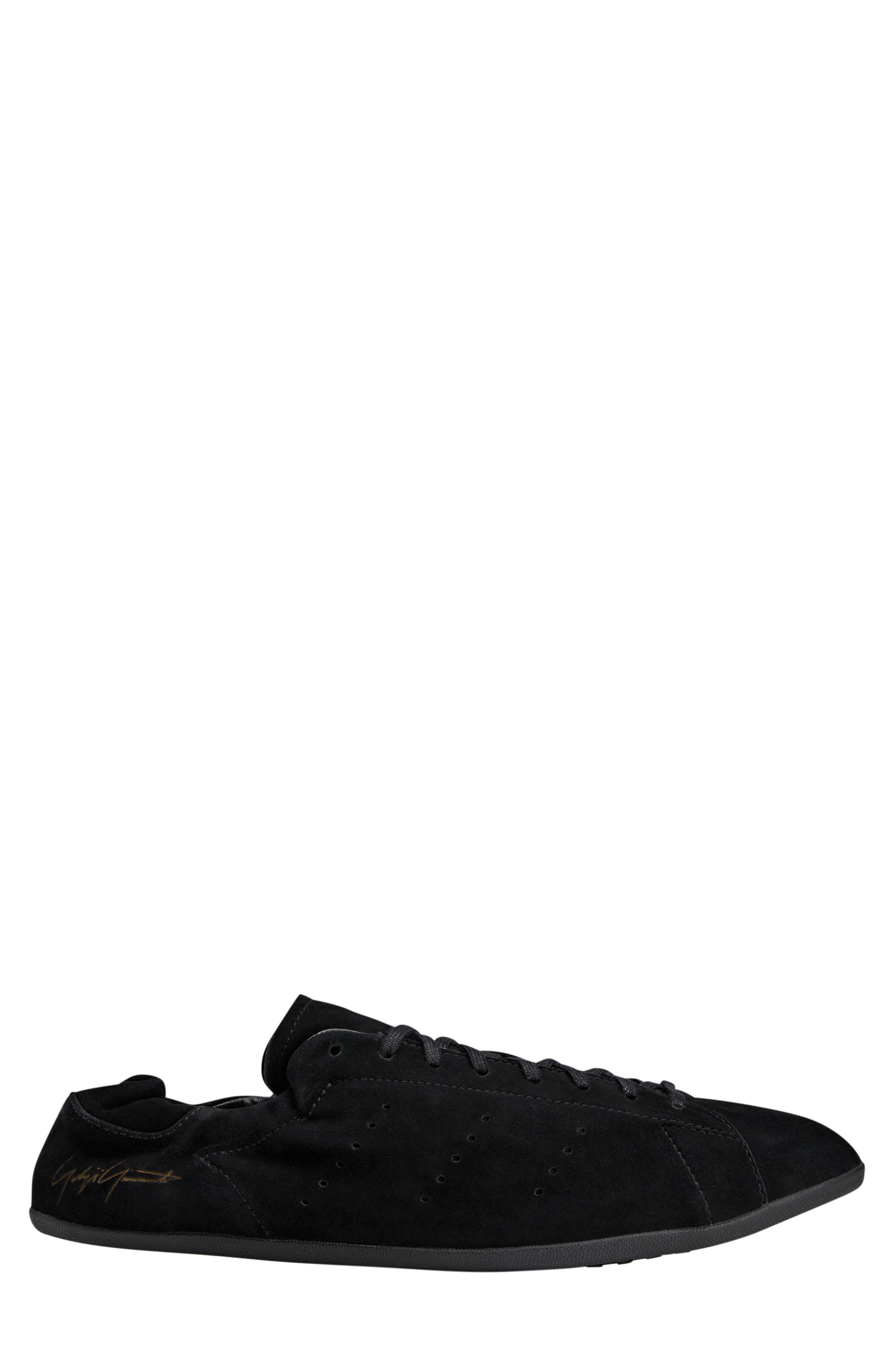 Y-3 Stan Smith Low Sneaker, Alternate, color, BLACK