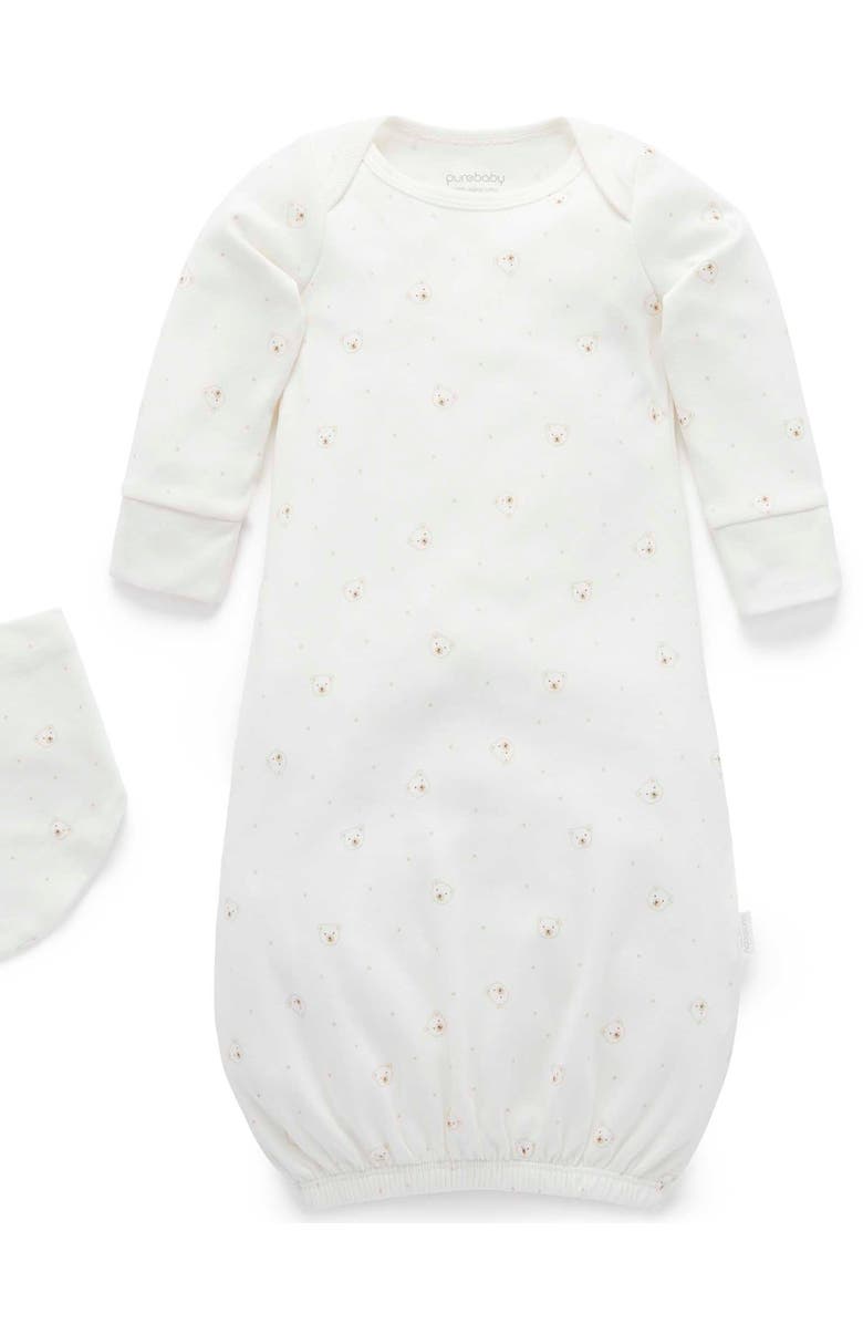 Purebaby Welcome Baby Gift Pack 5 Piece, Alternate, color, Vanilla Bear