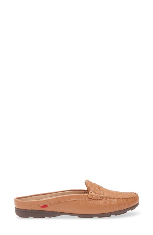 Marc Joseph New York Rosemary Dr Leather Mule Loafer In Tan Grainy