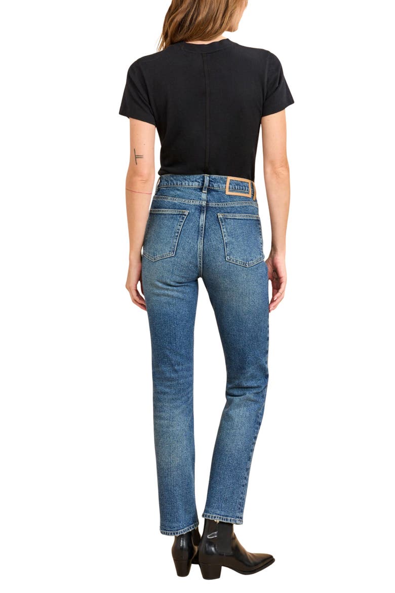 Molly Stretch High-Rise Straight Jean, Alternate, color, James