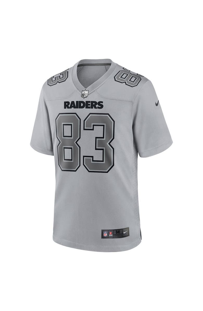Nike Men's Nike Darren Waller Gray Las Vegas Raiders Atmosphere Fashion Game Jersey, Alternate, color, 