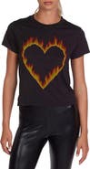 Lauren Moshi Ursula Fire Heart Top