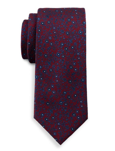 Big & Tall Floral Tie