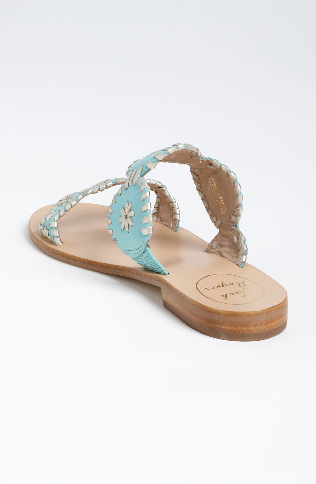 'Lauren' Sandal, Alternate, color, AQUA