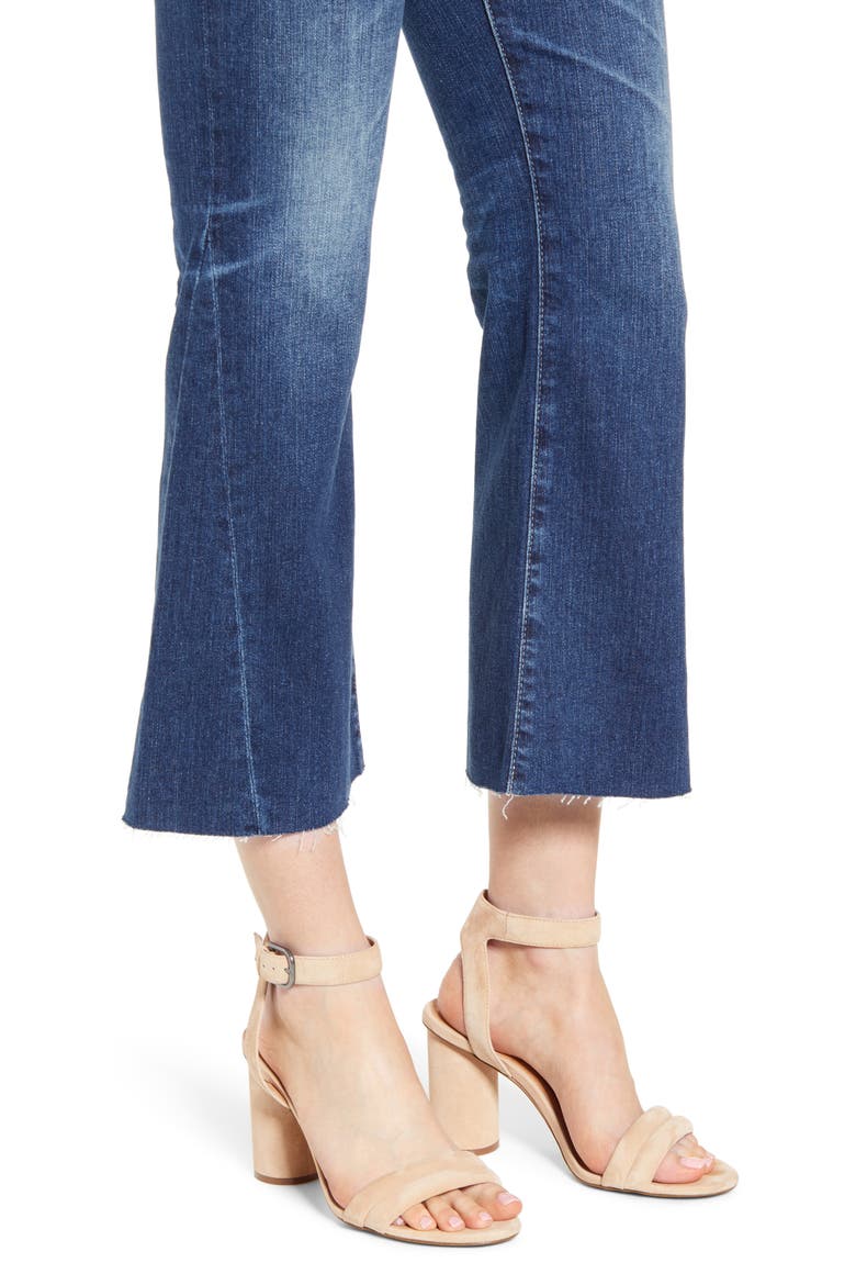 Quinne High Waist Crop Flare Jeans, Alternate, color, 11 YEARS STREAM