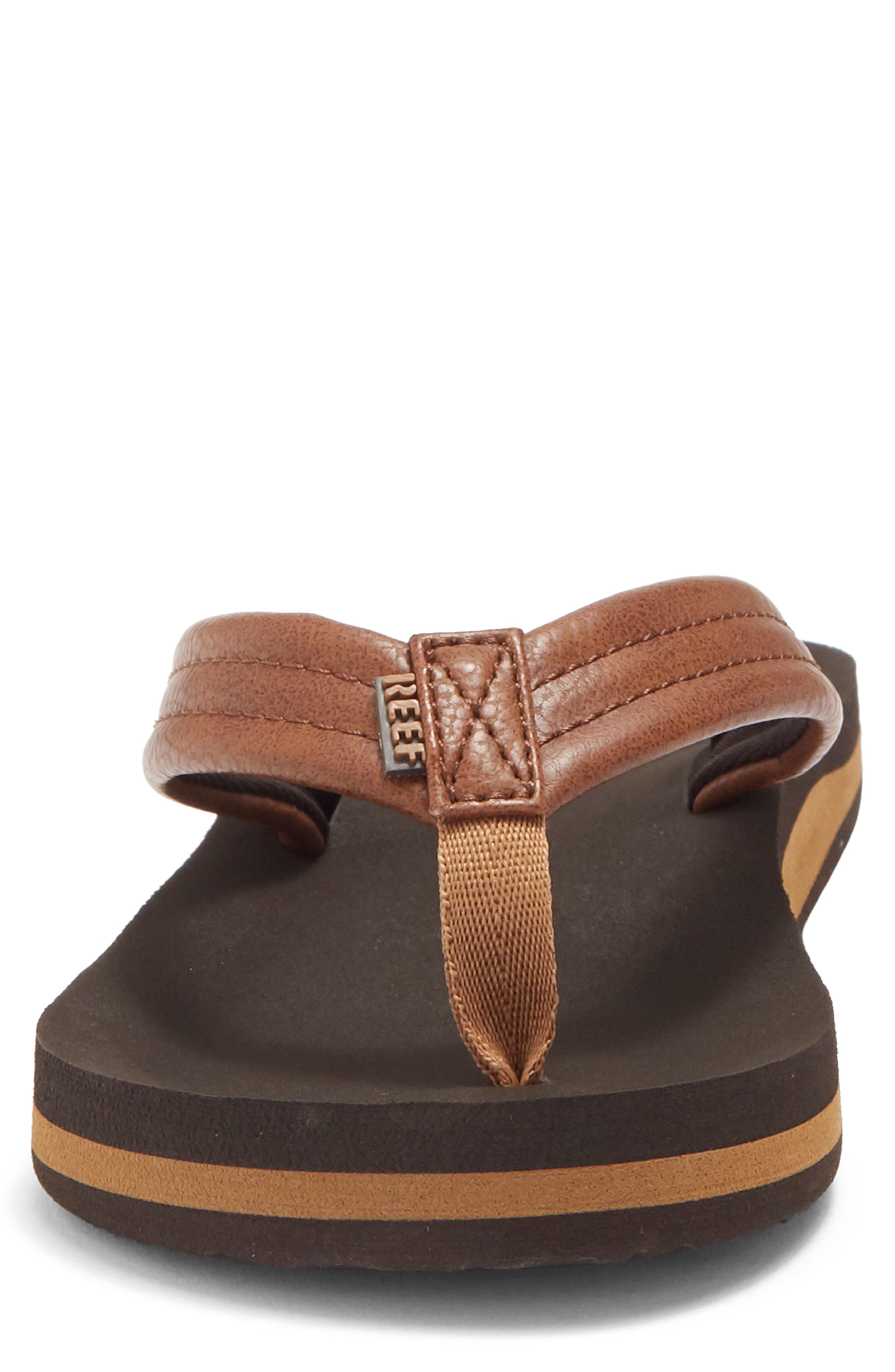 Reef Kids' Ahi Flip Flop, Alternate, color, Brown