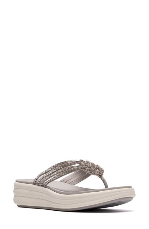 Drift Gem Wedge Flip Flop (Women)