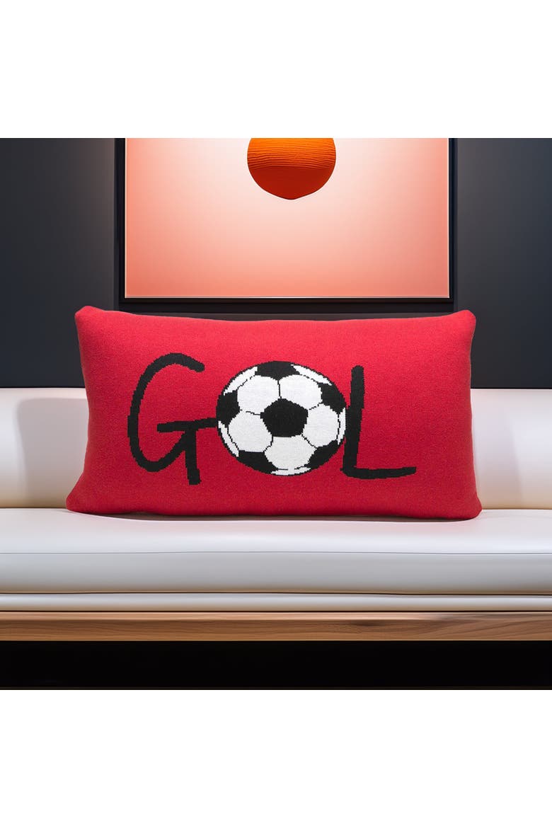 Gol Cushion, Alternate, color, Cherry Red