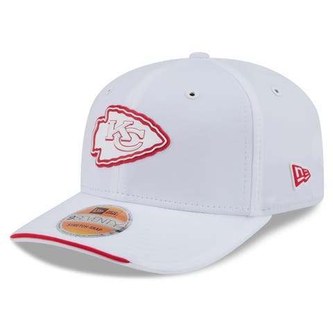 Men's New Era White Kansas City Chiefs 2026 Sideline 9SEVENTY Adjustable Hat