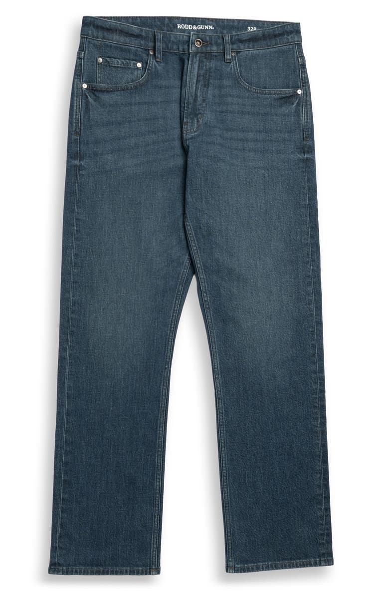 Rodd & Gunn Kurow Relaxed Fit Jeans, Alternate, color, Mid Blue